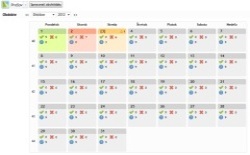 Monthly summary of patrols