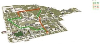 Grafical view of patrol on the map