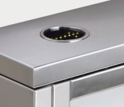LED indikácia smerov a stavu turniketu